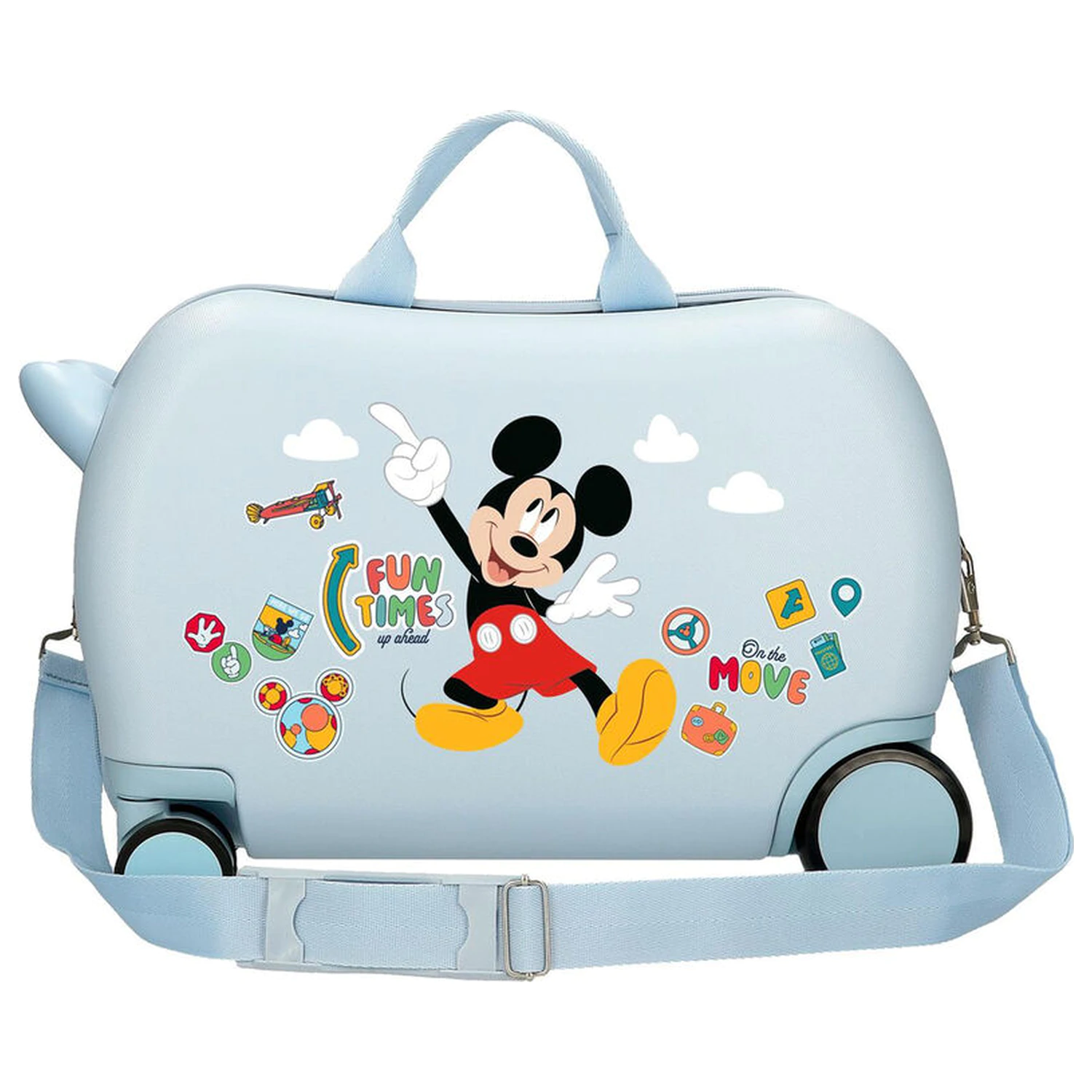Disney Mickey Fun Times ABS potovalni kovček na kolesih 45cm fotografija izdelka