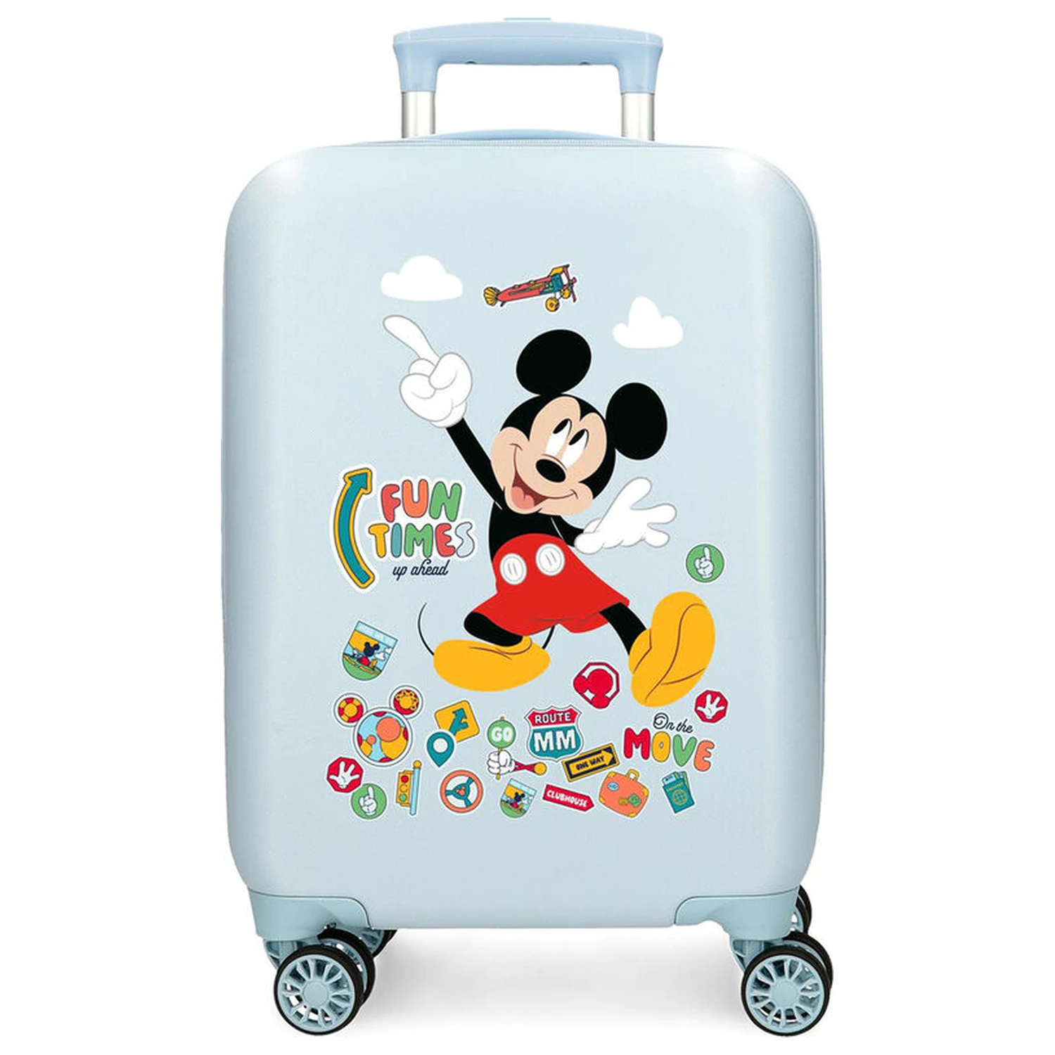 Disney Mickey Fun Times ABS potovalni kovček na kolesih 50cm fotografija izdelka