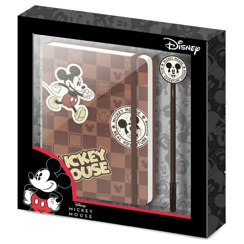 Disney Mickey dnevnik + set pisala fotografija izdelka