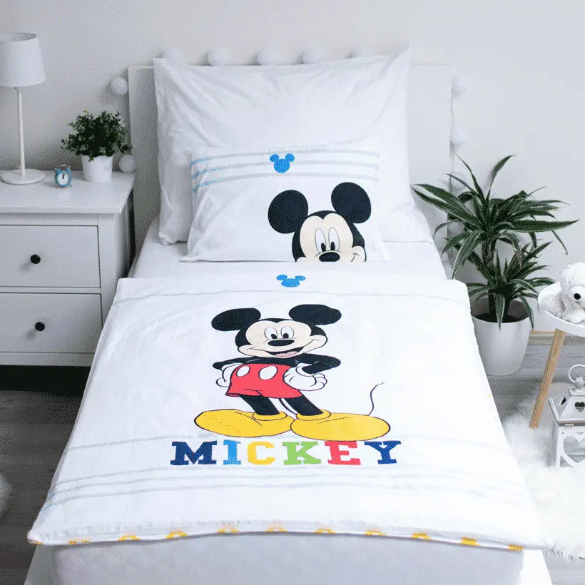 Disney Mickey otroška prevleka za odejo 100x135cm, 40x60 cm fotografija izdelka