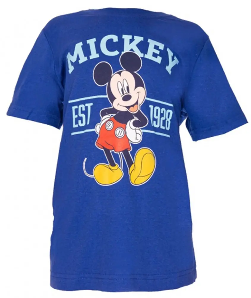 Disney Mickey EST 1928 Otroška Majica s Kratkimi Rokavi fotografija izdelka