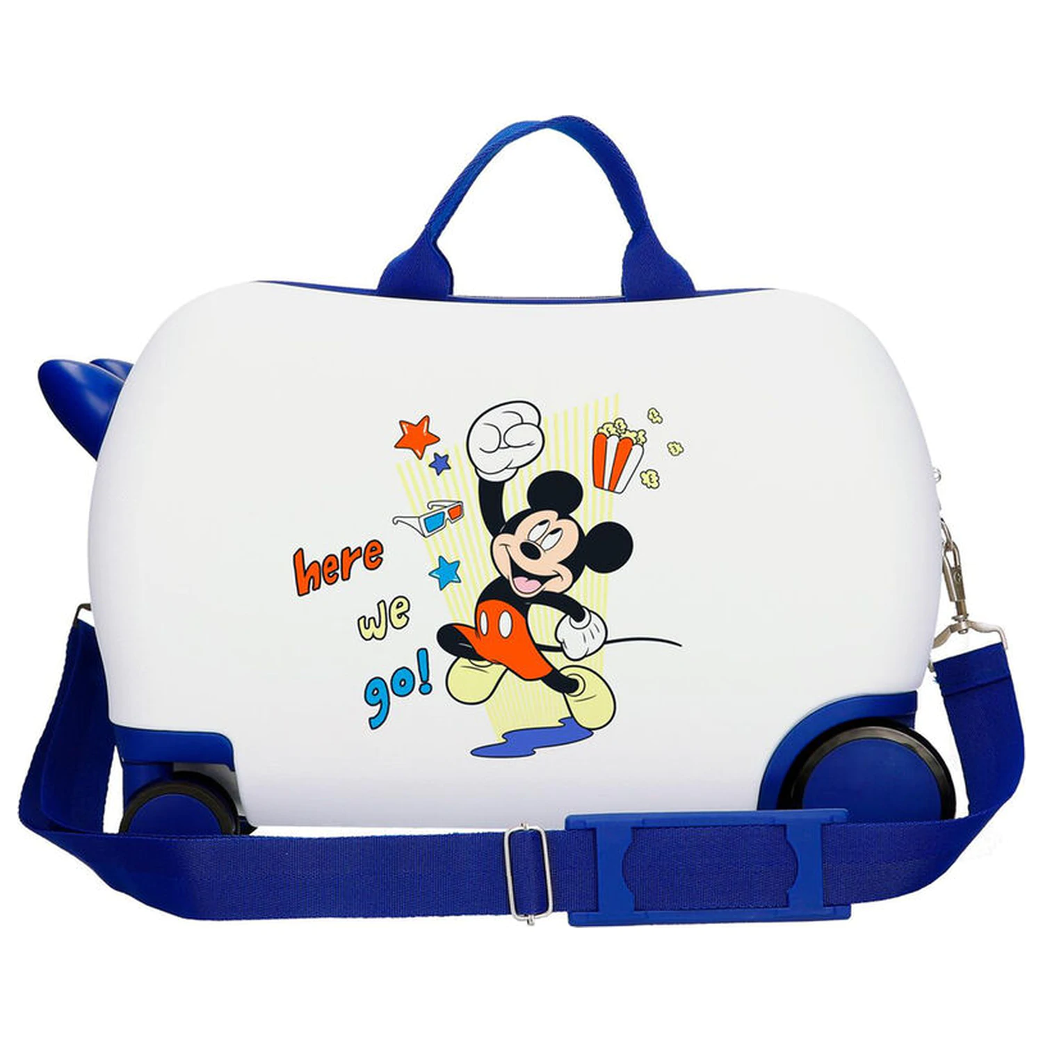 Disney Mickey Here We Go ABS potovalni kovček na kolesih 45cm fotografija izdelka