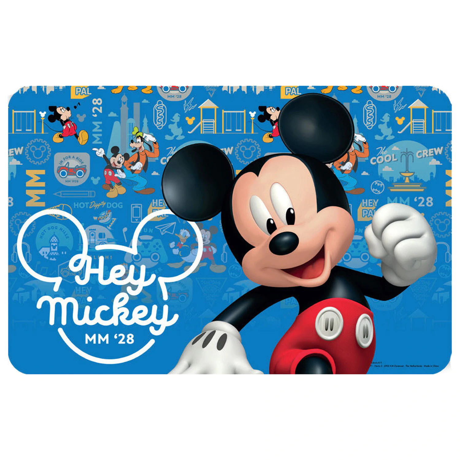 Disney Mickey Hey Podloga za mizo 43x28 cm fotografija izdelka
