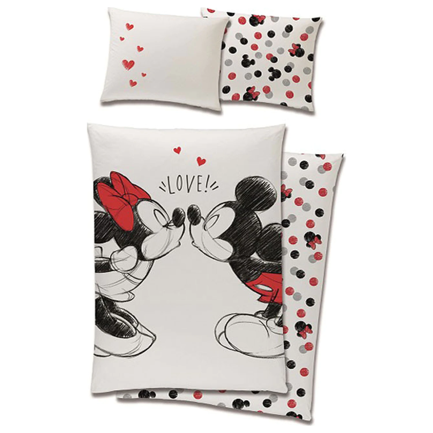 Disney Mickey Love prevleka za odejo fotografija izdelka