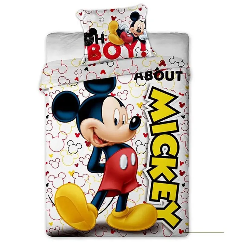 Disney Mickey prevleka za odejo iz mikrovlaken postelja 90cm fotografija izdelka