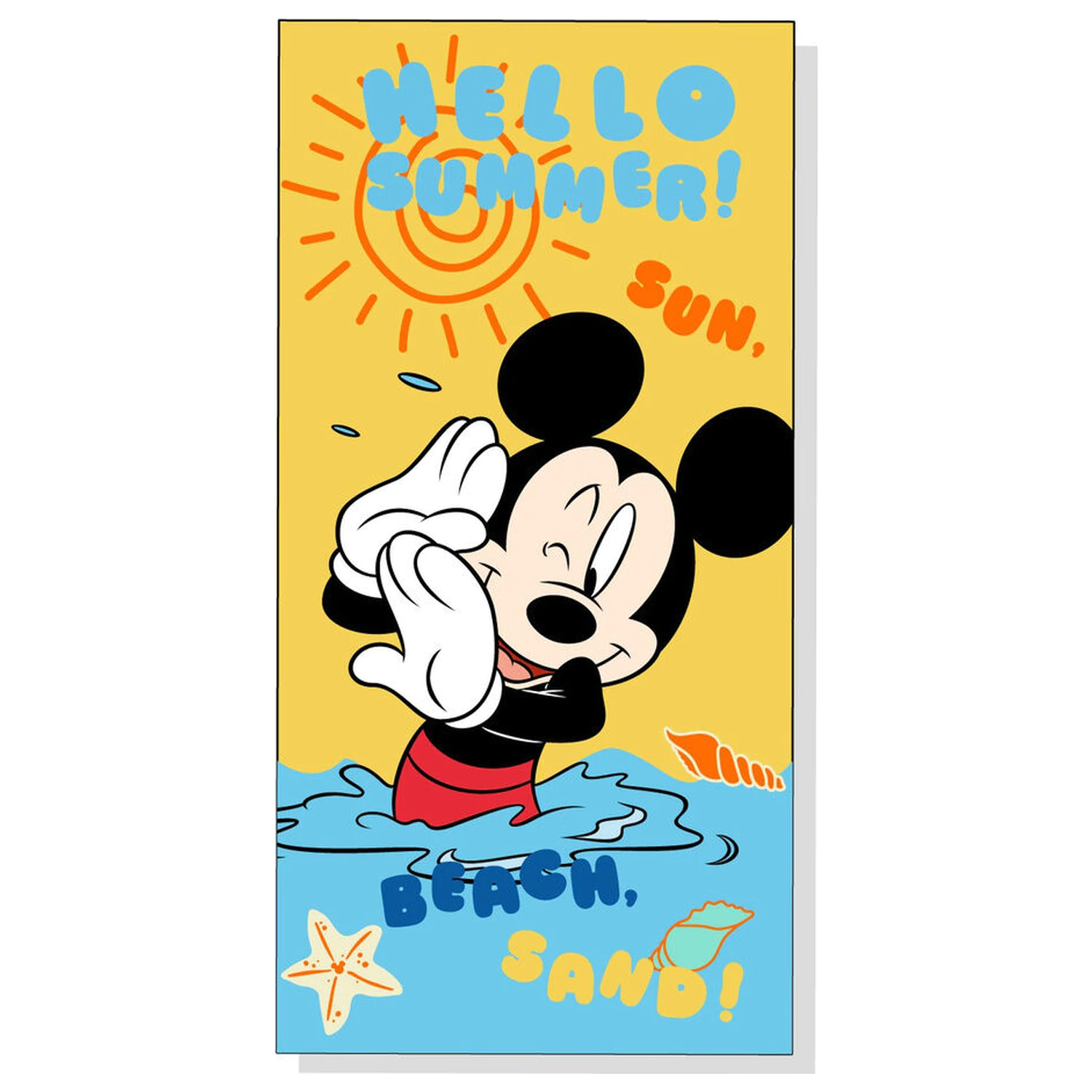 Disney Mickey mikroflis brisača za plažo fotografija izdelka