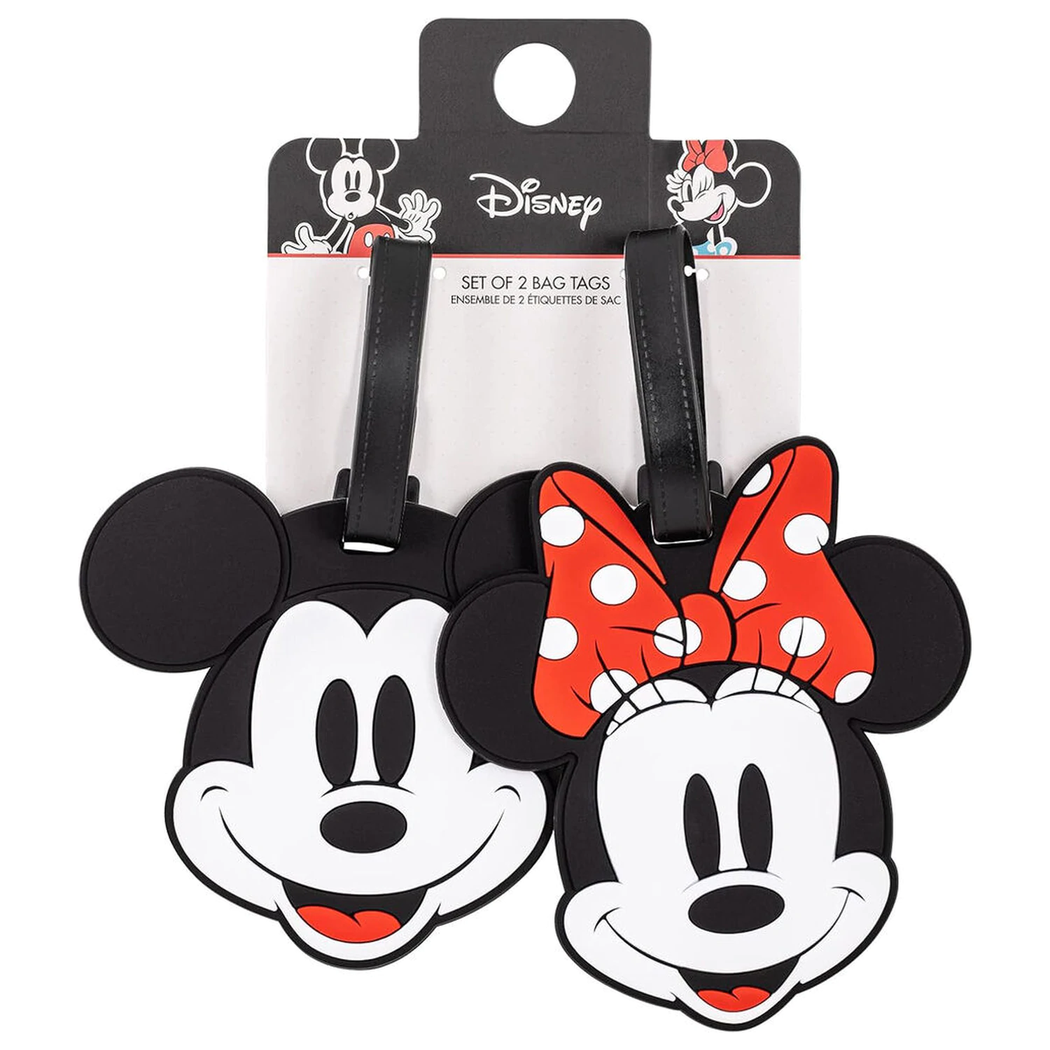 Disney Mickey & Minnie set 2 nalepk za prtljago fotografija izdelka