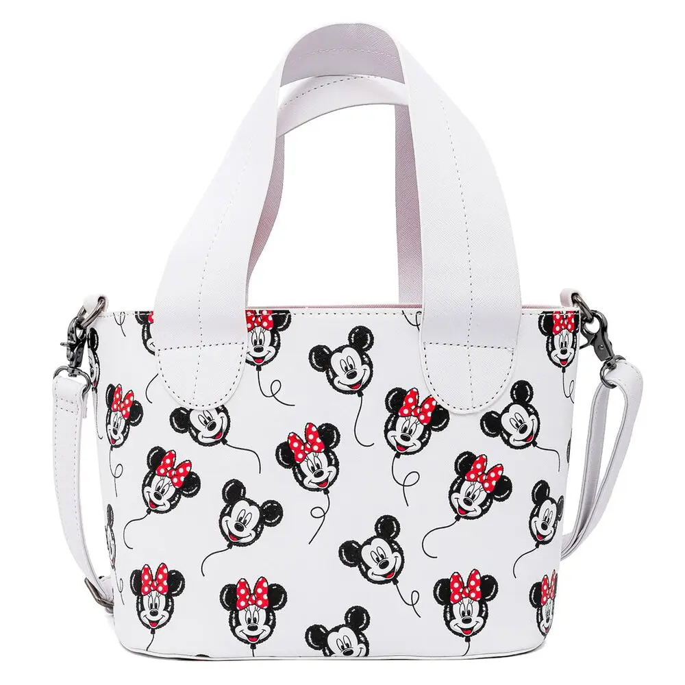 Loungefly Disney Mickey Minnie Mouse Balloons crossbody torba fotografija izdelka