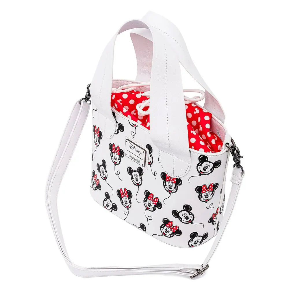 Loungefly Disney Mickey Minnie Mouse Balloons crossbody torba fotografija izdelka