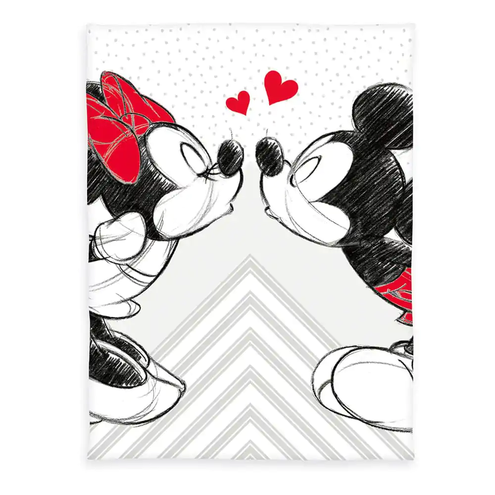 Disney flis odeja Mickey & Minnie Mouse 150 x 200 cm fotografija izdelka