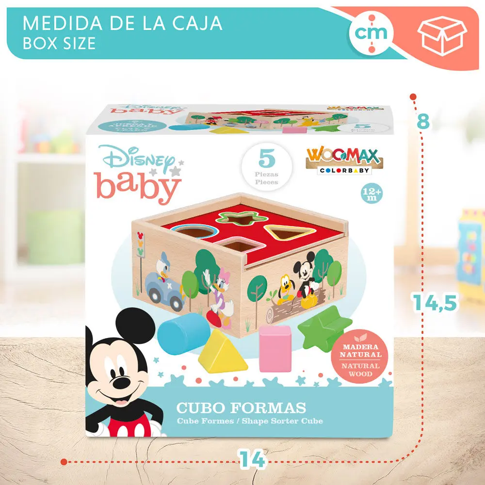 Disney Mickey Minnie lesene kocke v oblikah fotografija izdelka
