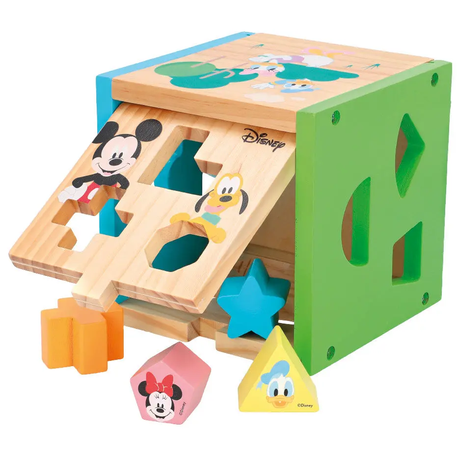 Disney Mickey Minnie lesene kocke v obliki fotografija izdelka