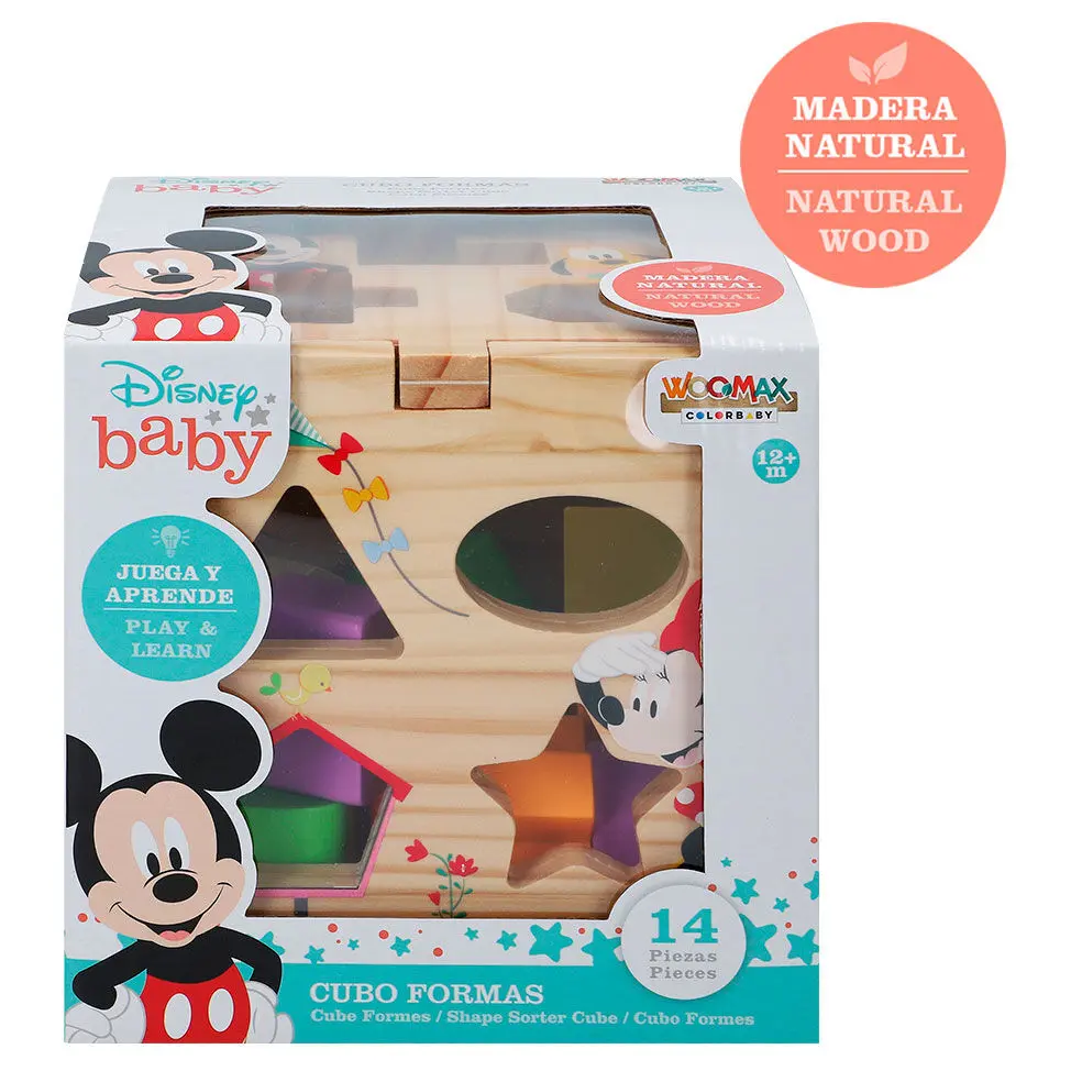 Disney Mickey Minnie lesene kocke v obliki fotografija izdelka