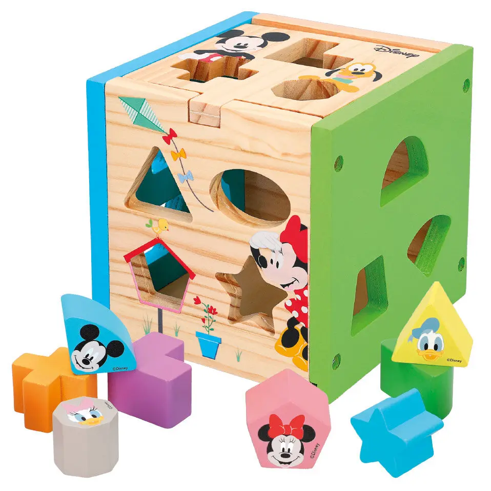 Disney Mickey Minnie lesene kocke v obliki fotografija izdelka