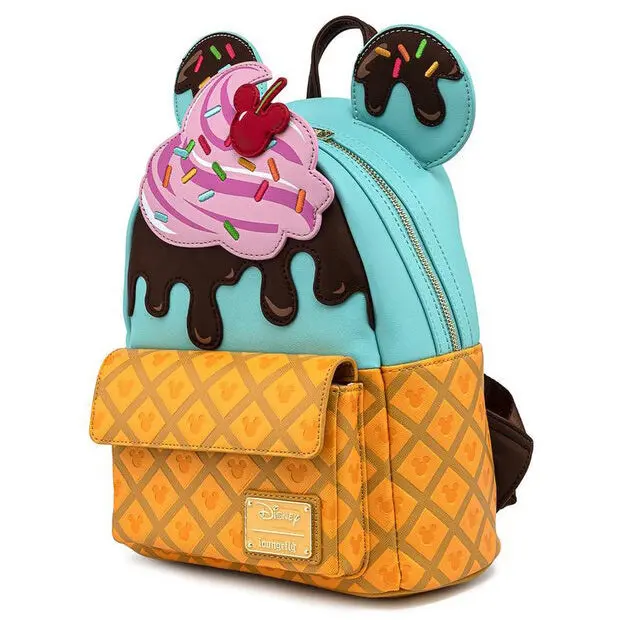 Disney by Loungefly nahrbtnik Mickey in Minnie Sweets Ice Cream fotografija izdelka