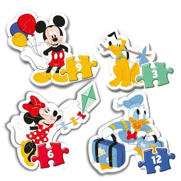 Disney Mickey Moje Prve Puzzle 3-6-9-12 kosov fotografija izdelka