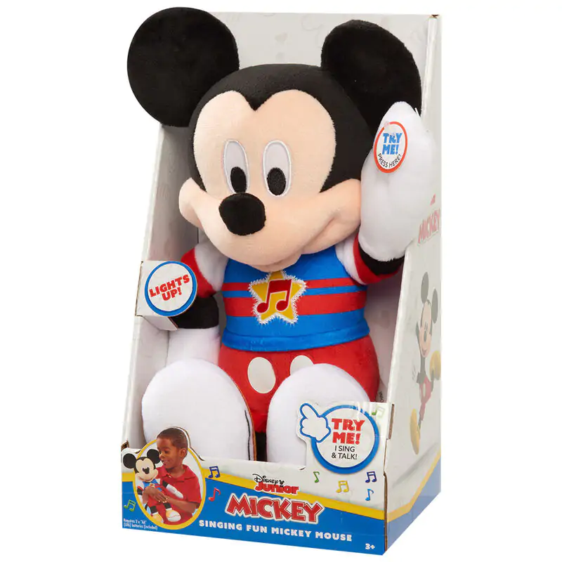 Disney Mickey plišasta igrača z zvokom 30 cm fotografija izdelka