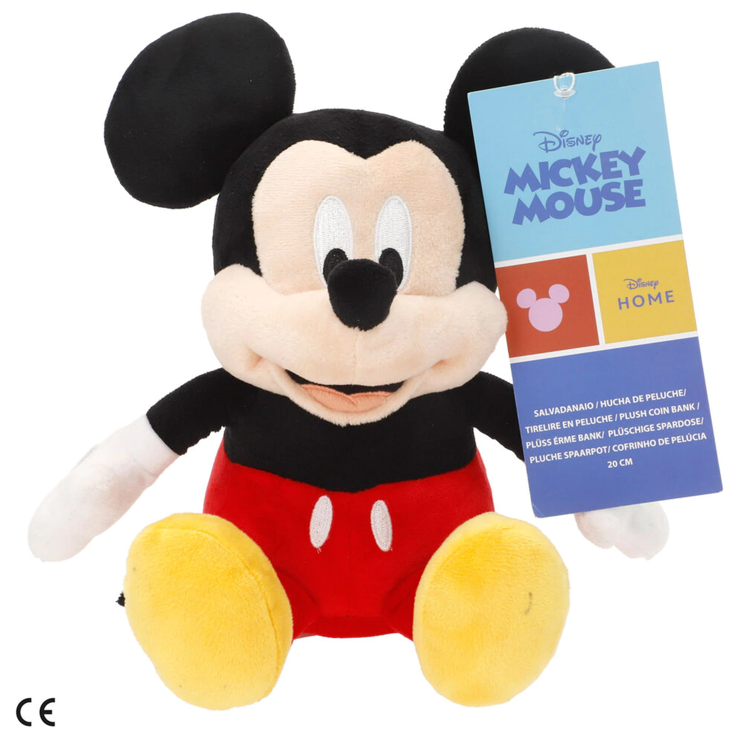 Disney Mickey denarnica, plišasta igrača, 20 cm fotografija izdelka