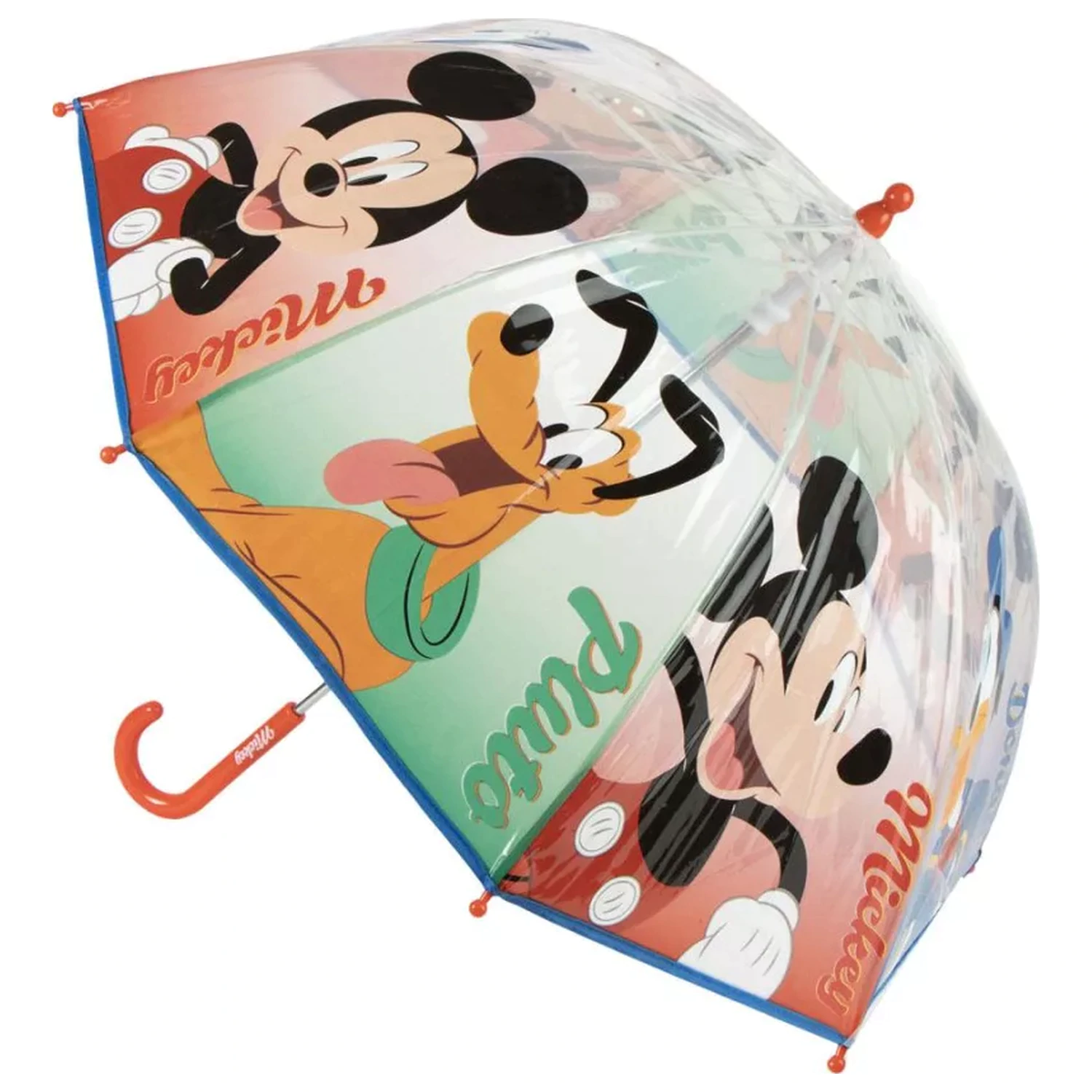 Disney Mickey Pluto otroški prozorni dežnik fotografija izdelka