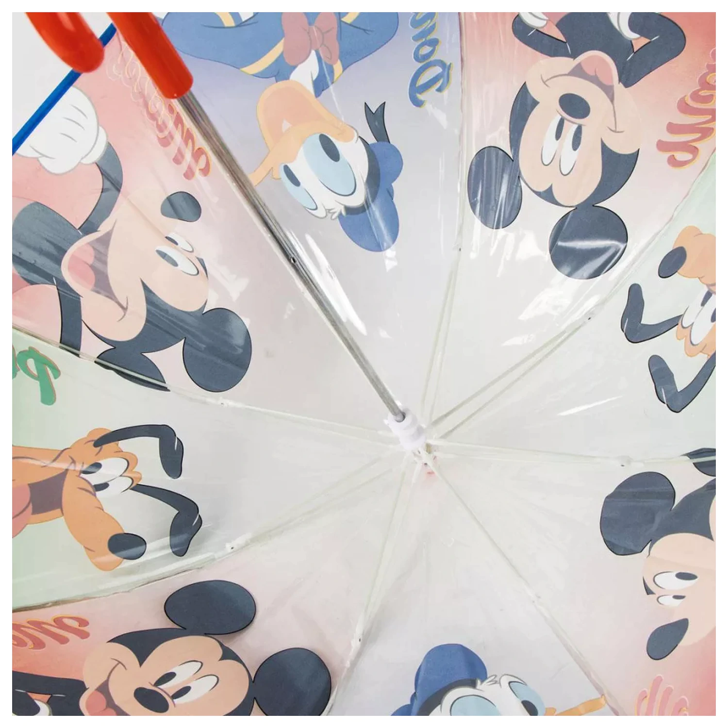 Disney Mickey Pluto otroški prozorni dežnik fotografija izdelka
