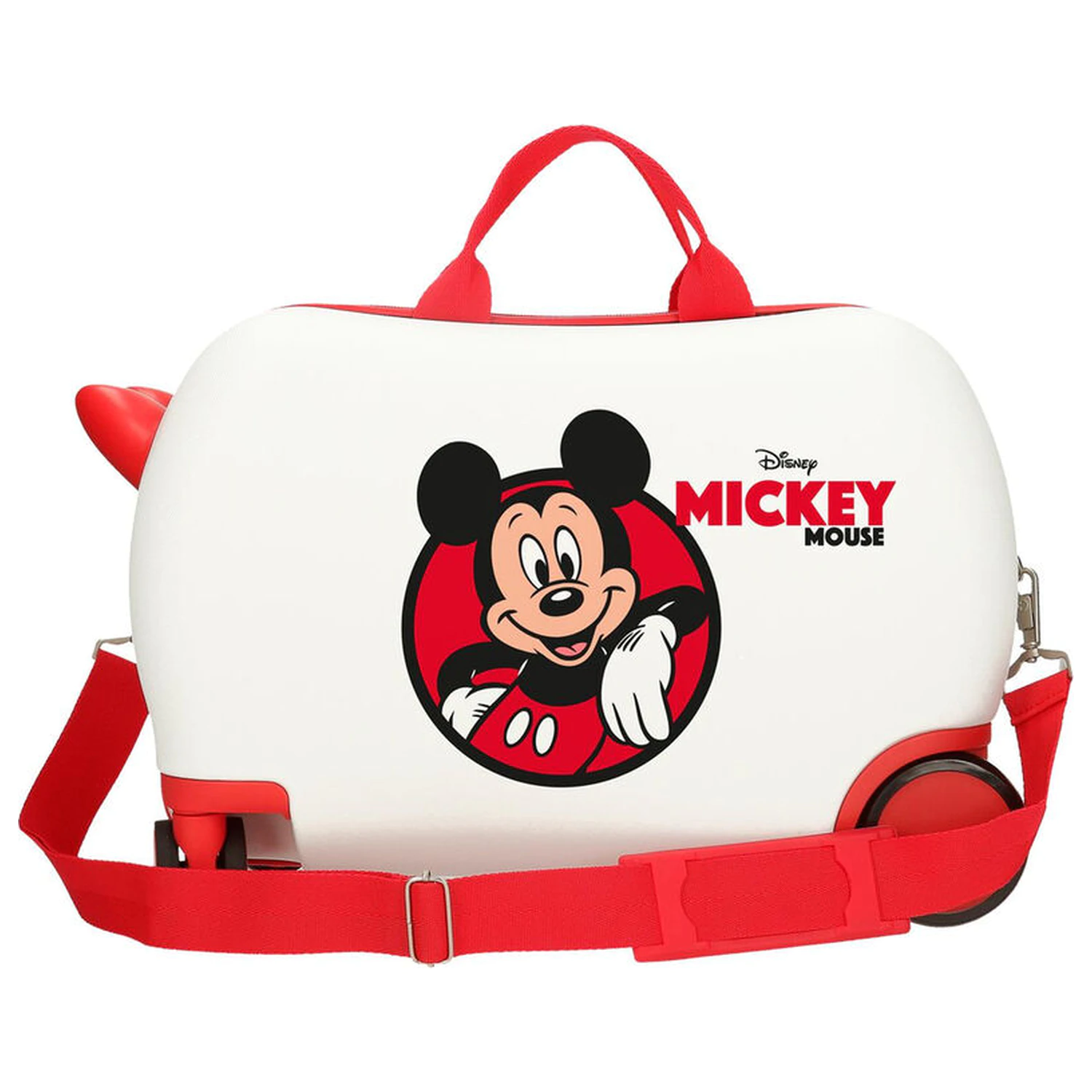 Disney Mickey Red ABS potovalni kovček na kolesih 45cm fotografija izdelka