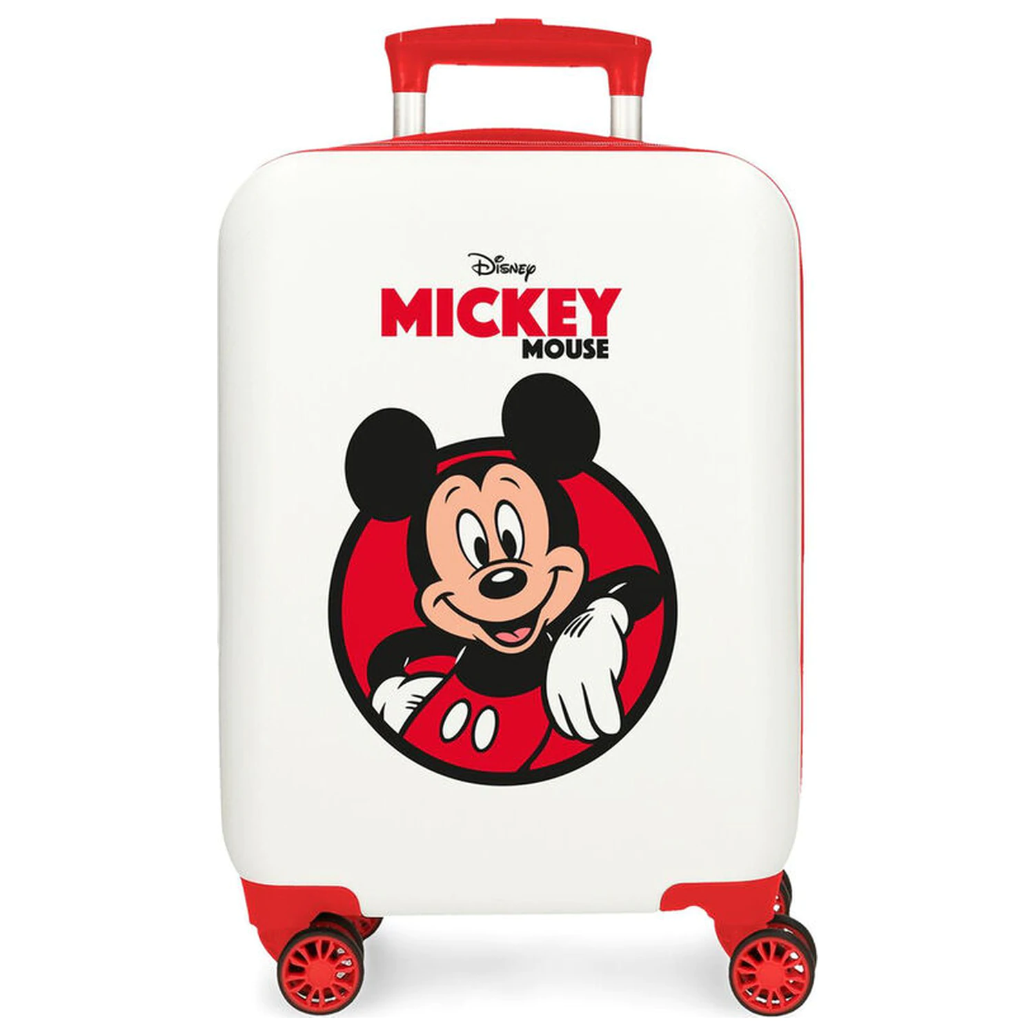 Disney Mickey Rdeč ABS potovalni kovček na kolescih 50cm fotografija izdelka