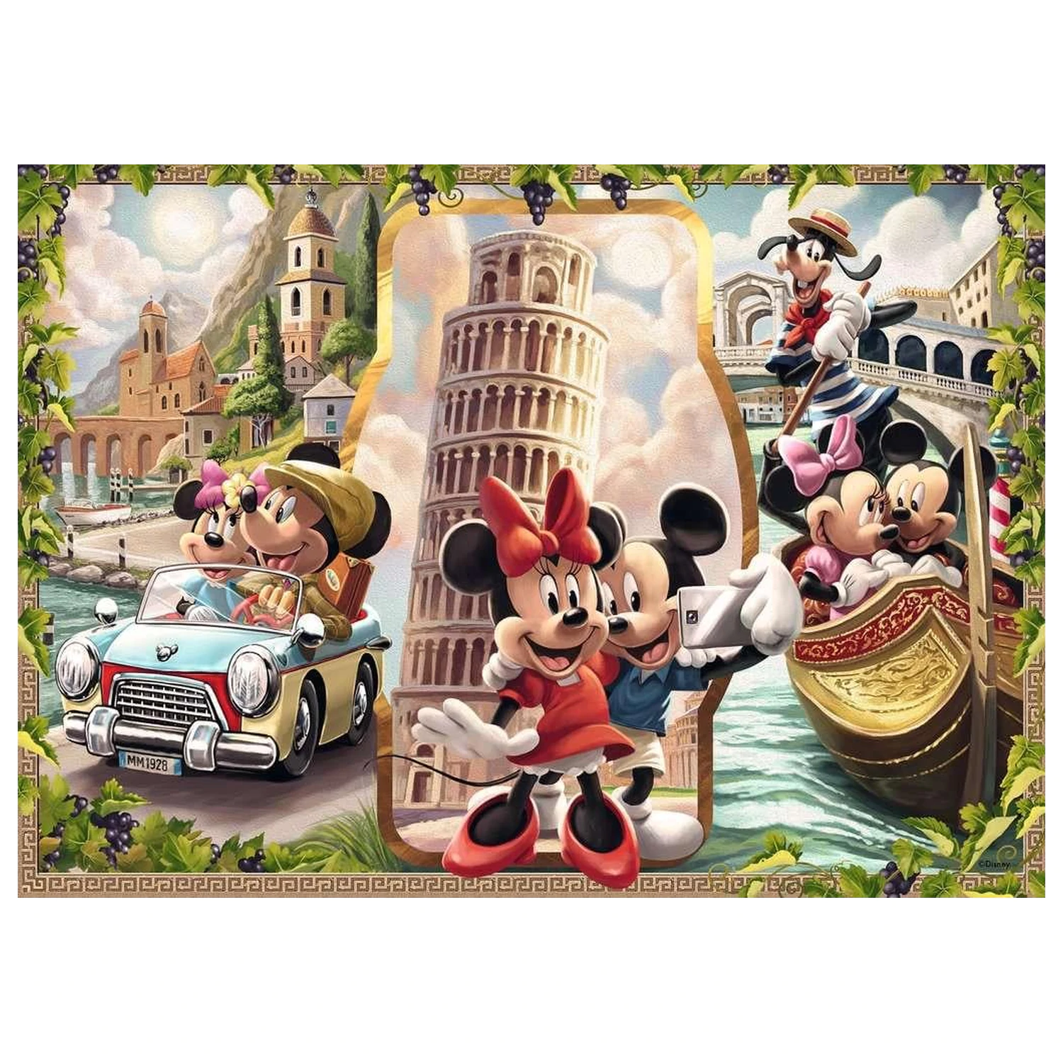 Disney Mickey's Vacation Puzzle 1000 kosov fotografija izdelka
