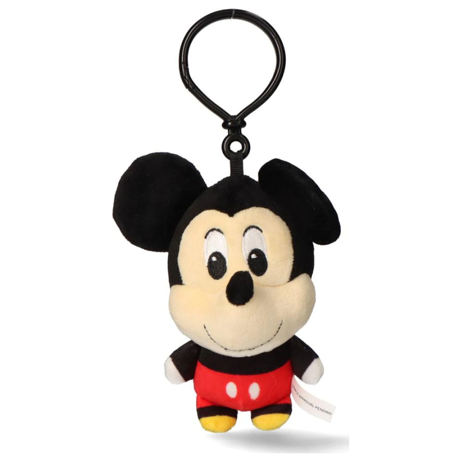 Disney Mickey Smile 3D plišasta figura z obešalnikom, obesek za torbo 13 cm fotografija izdelka