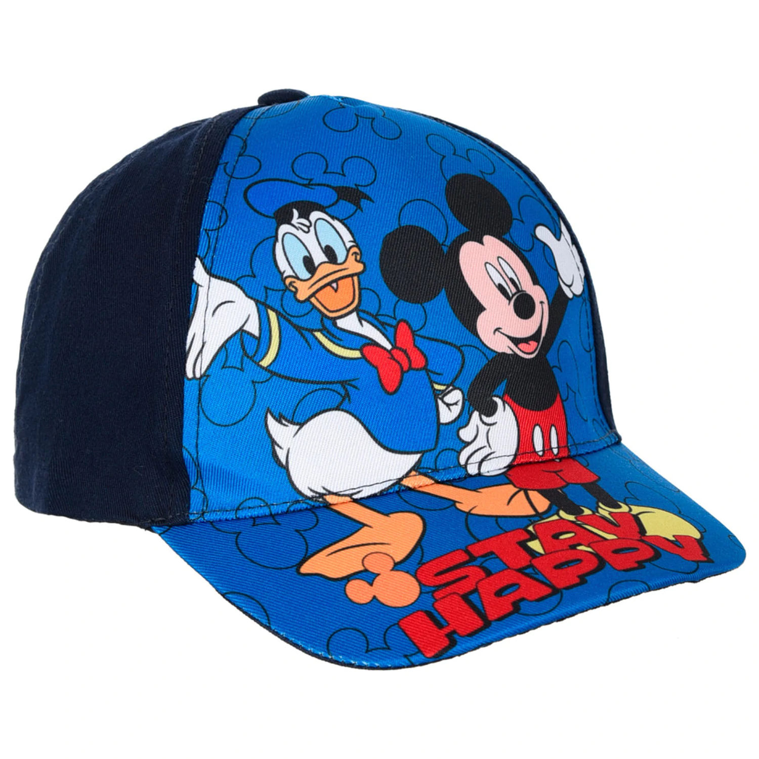 Disney Mickey Mouse Stay Happy modra otroška baseball kapa 54 cm fotografija izdelka
