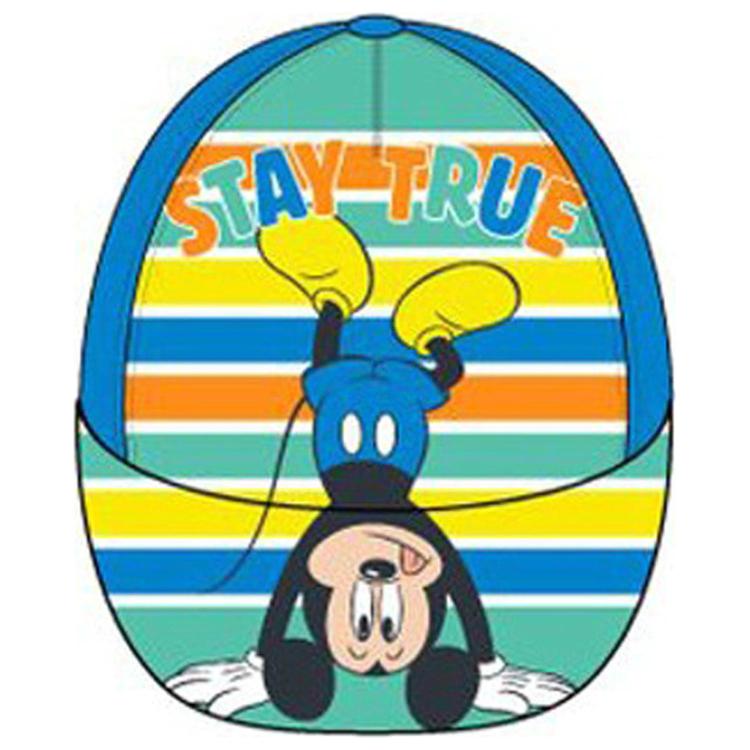 Disney Mickey Stay True Blue Otroška kapa s šiltom 48 cm fotografija izdelka
