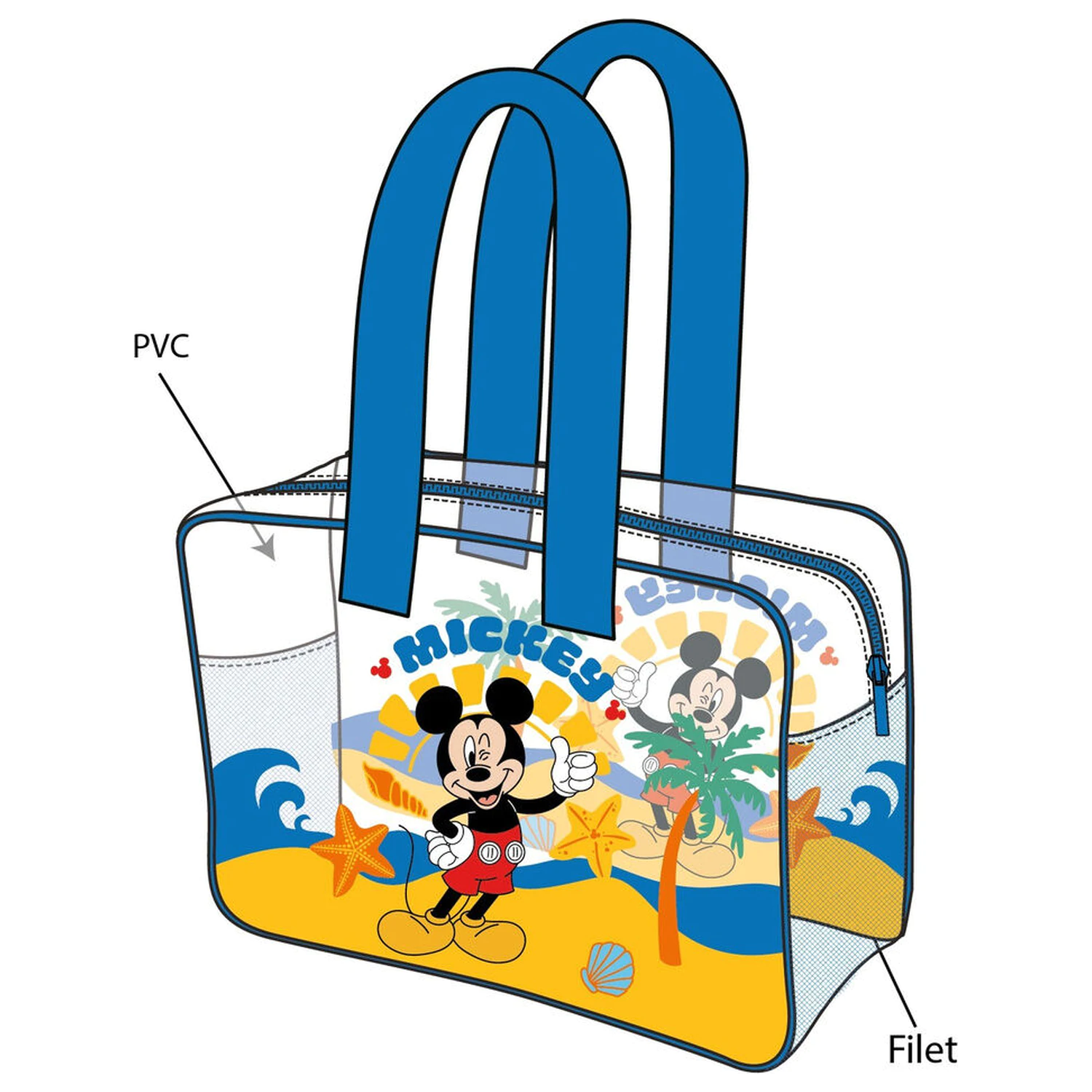 Disney Mickey torba za plažo fotografija izdelka
