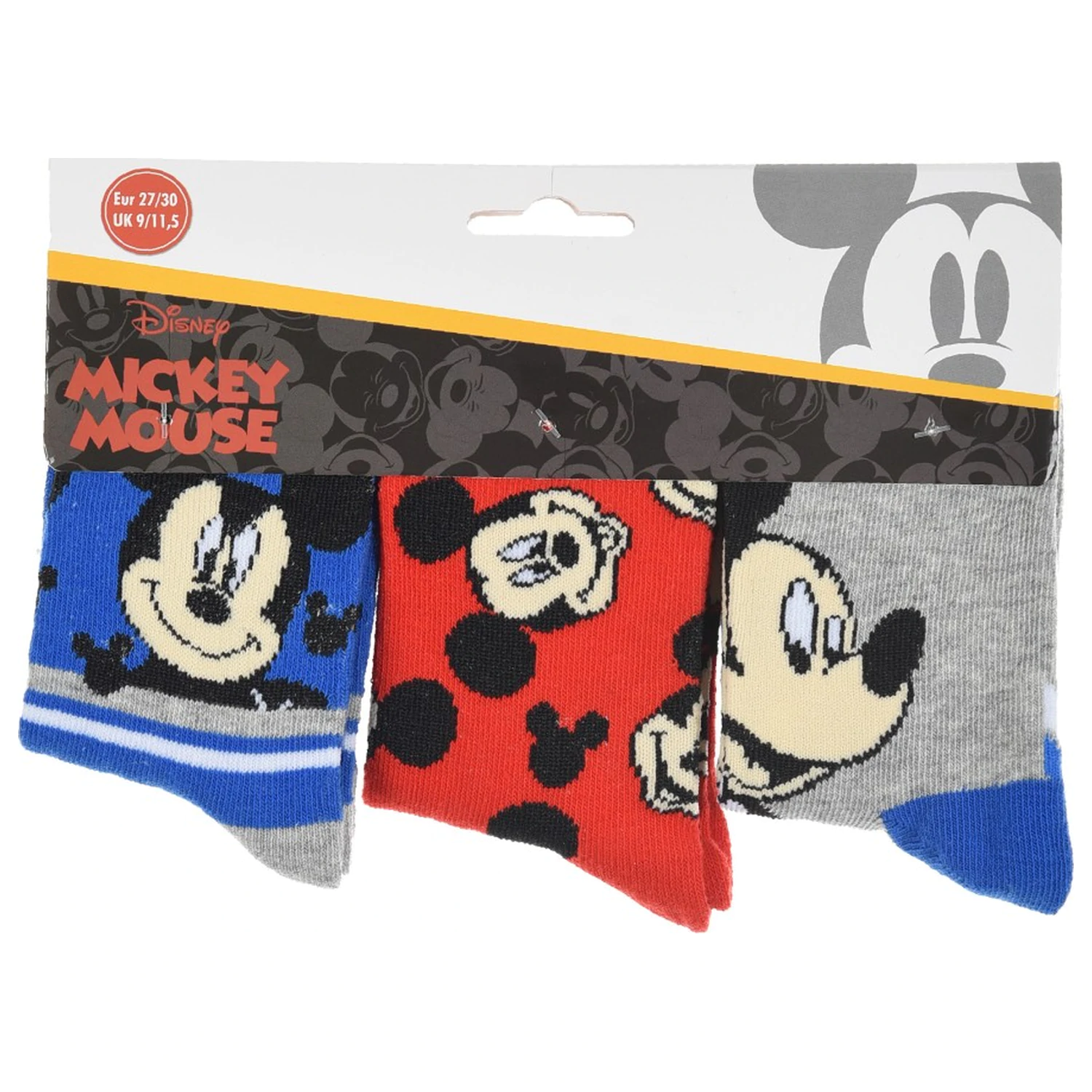 Disney Mickey Stride Blue otroške nogavice 31/34 fotografija izdelka