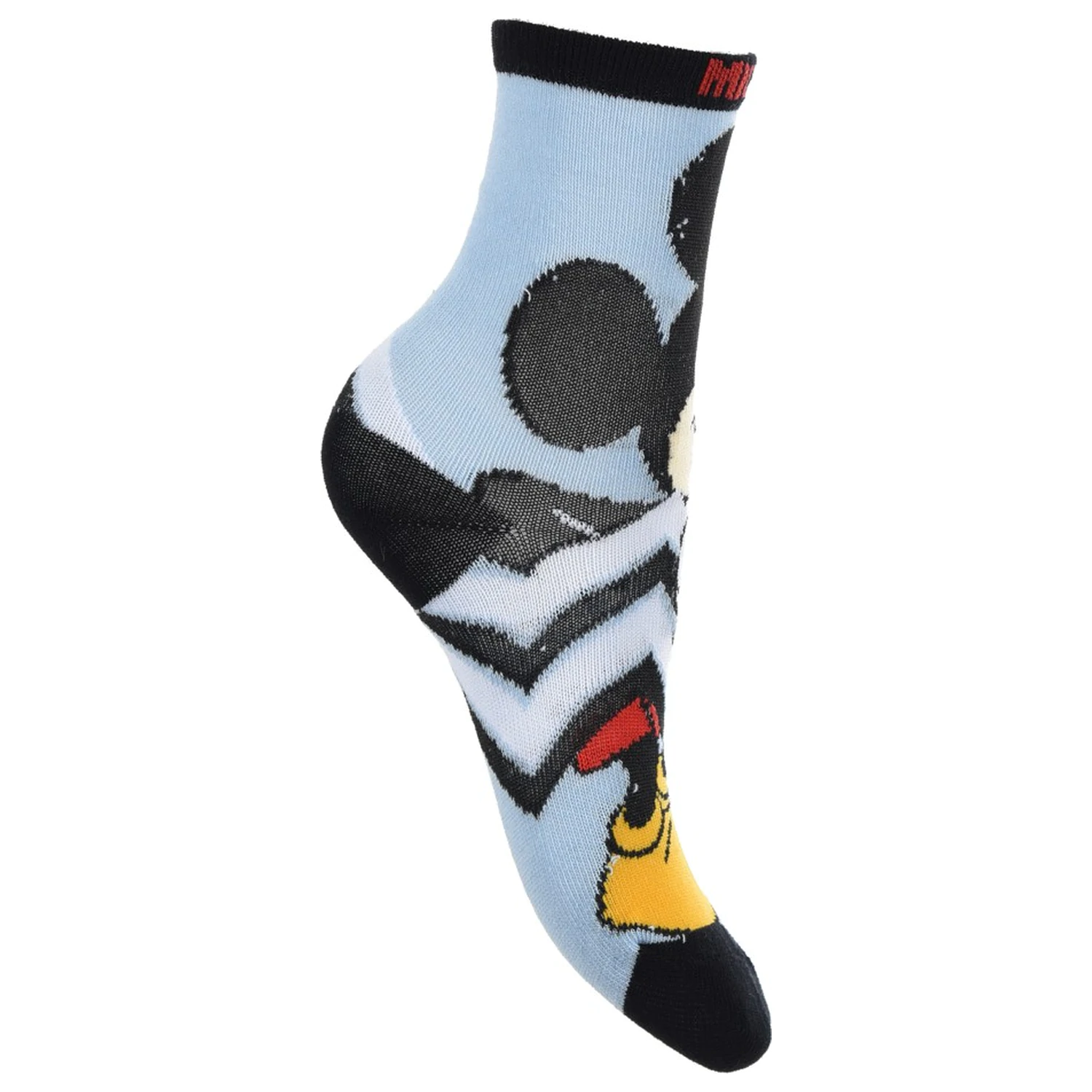 Disney Mickey Stride Rdeče otroške nogavice 27/30 fotografija izdelka