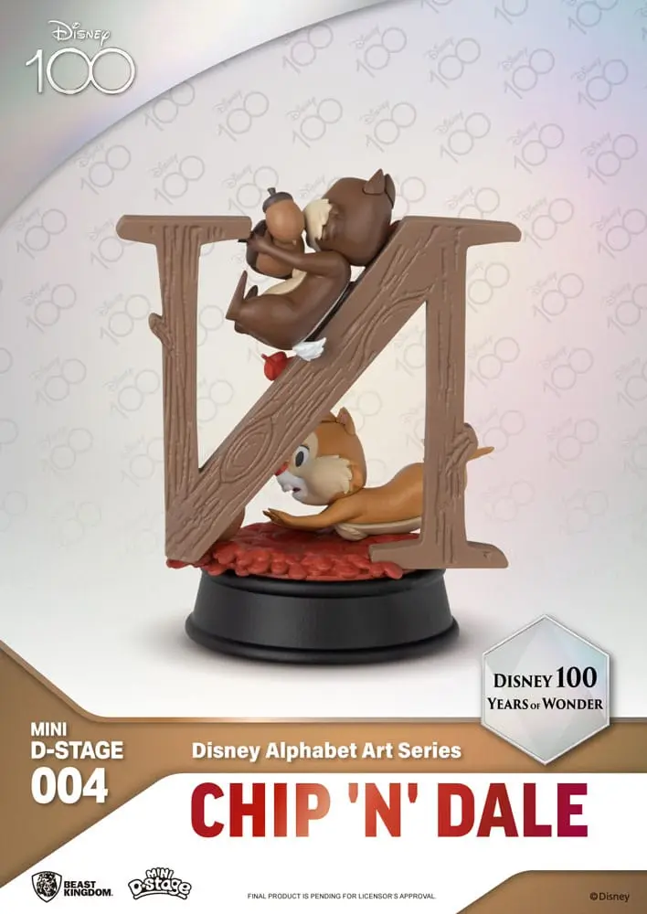 Disney Mini Diorama scenske Kipi 6-paket 100 Years of Wonder-Disney Alphabet Art 10 cm fotografija izdelka