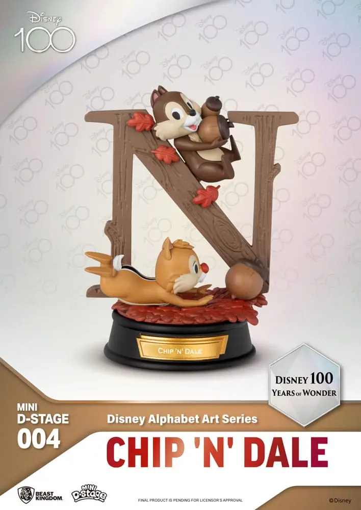 Disney Mini Diorama scenske Kipi 6-paket 100 Years of Wonder-Disney Alphabet Art 10 cm fotografija izdelka