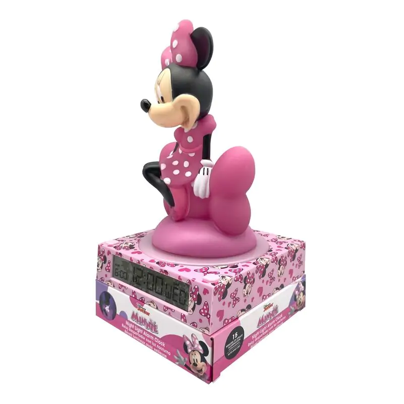 Disney Minnie 3D svetilka z budilko fotografija izdelka