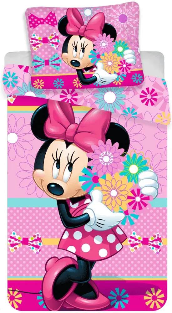Disney Minnie Set prevleke za odejo 140x200cm, 70x90 cm fotografija izdelka