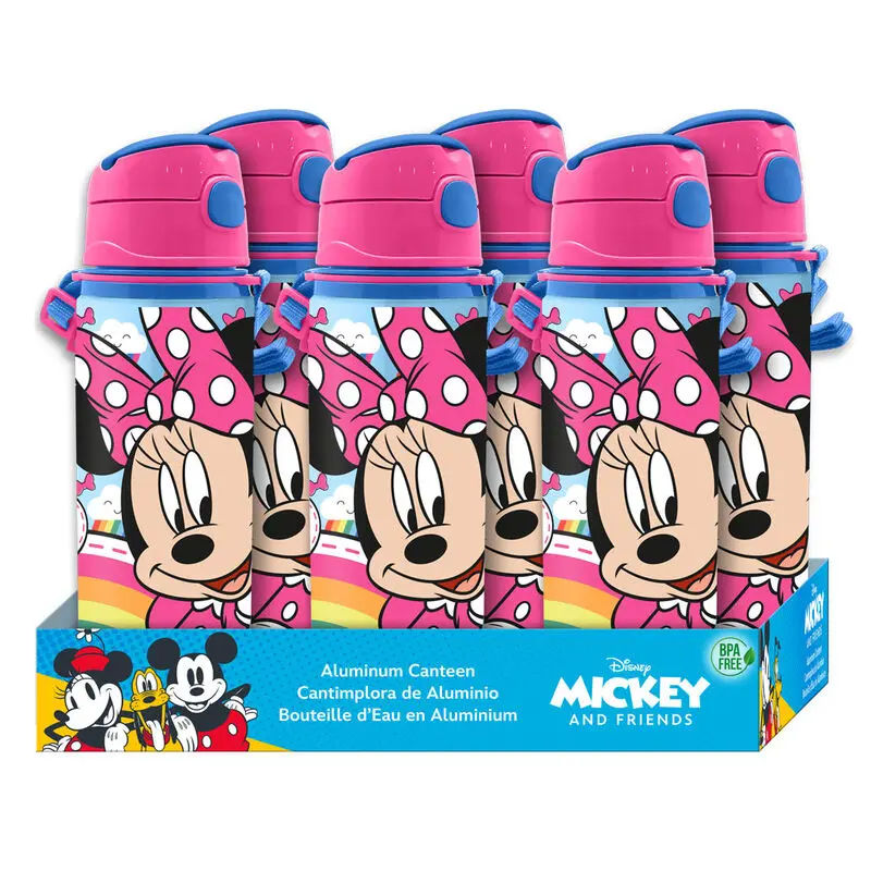 Disney Minnie aluminijasta steklenica 600 ml fotografija izdelka