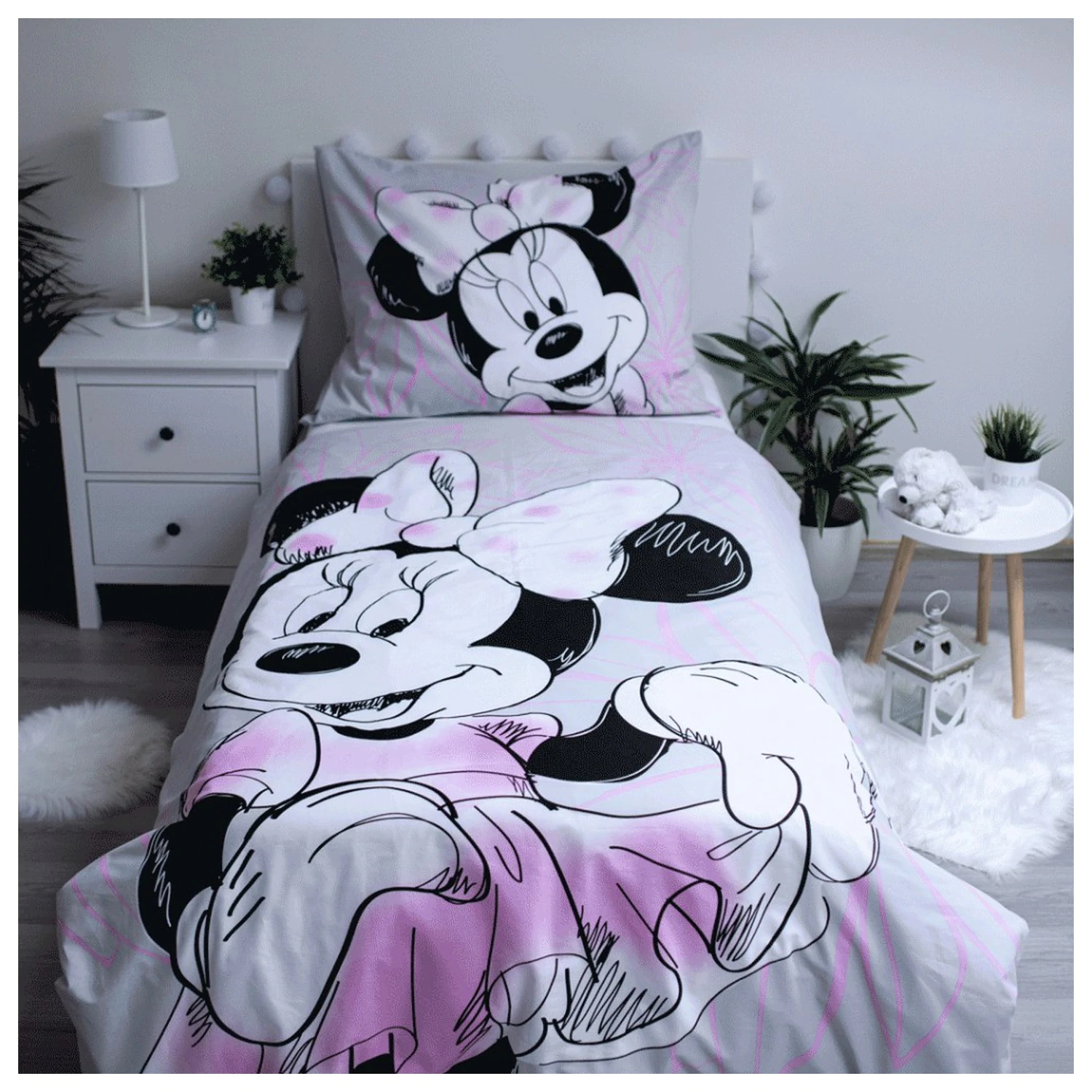 Disney Minnie Beautiful prevleka za odejo fotografija izdelka
