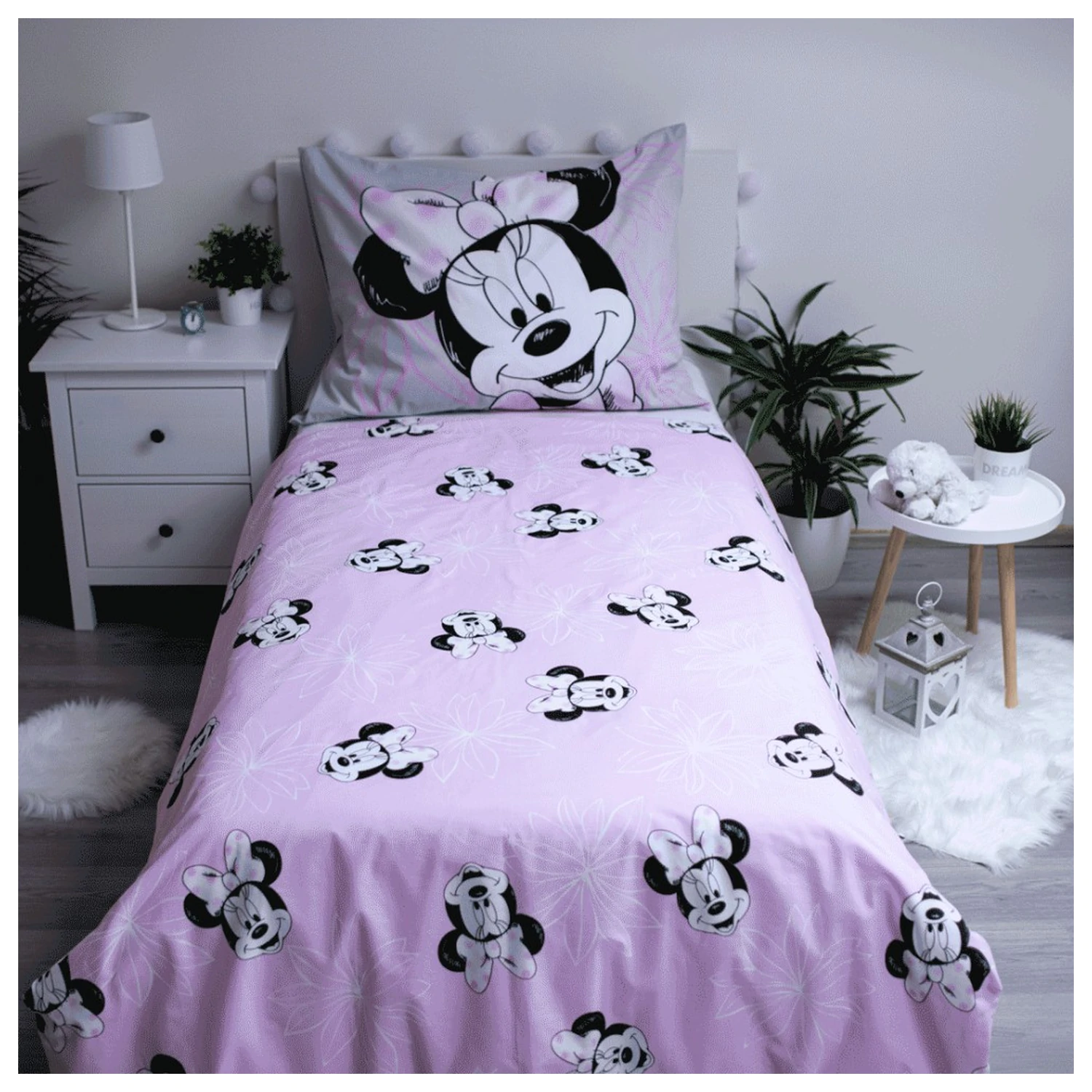 Disney Minnie Beautiful prevleka za odejo fotografija izdelka