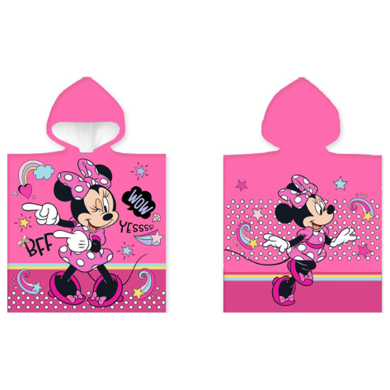 Disney Minnie BFF brisača za plažo pončo fotografija izdelka
