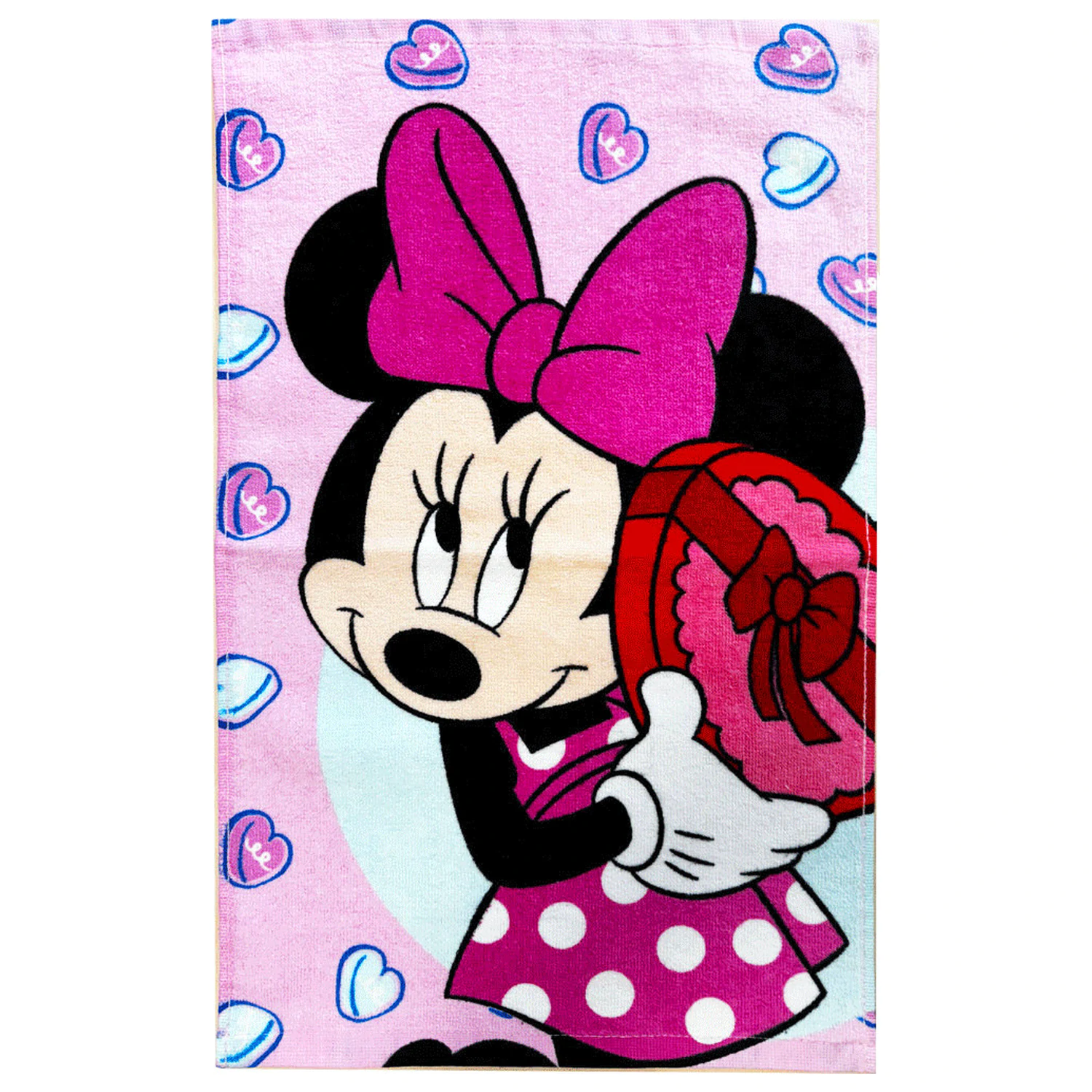 Disney Minnie Bonbon Hearts brisača za roke, brisača za obraz, brisača fotografija izdelka