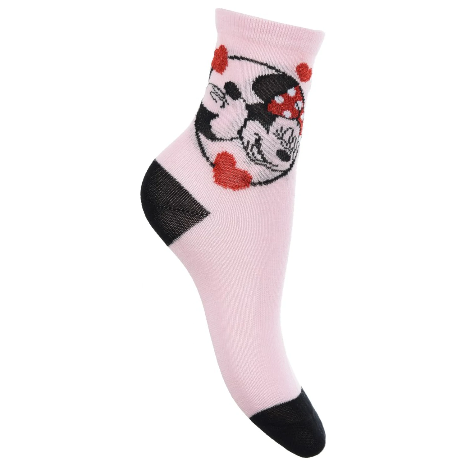 Disney Minnie Mouse Bow roza otroške nogavice 31/34 fotografija izdelka