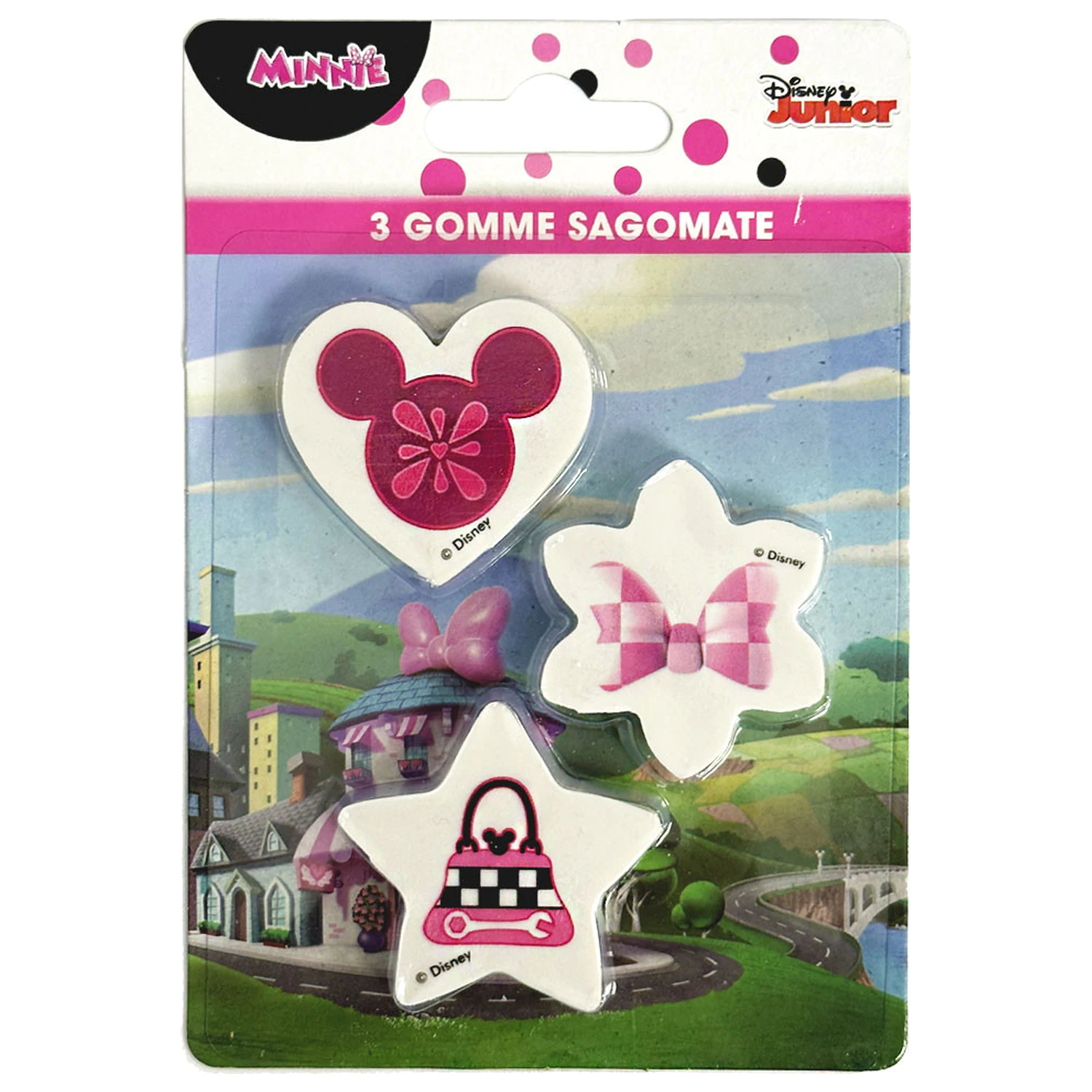 Disney Minnie Chic oblikovan set radirk 3 kos fotografija izdelka