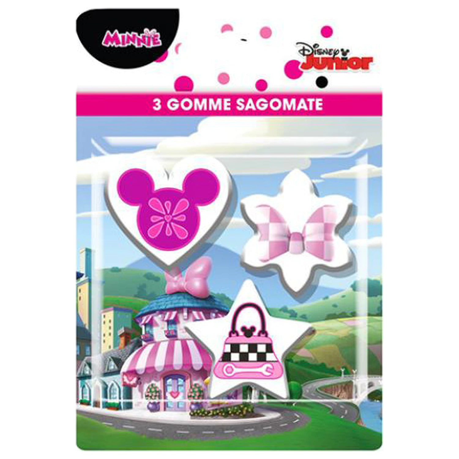 Disney Minnie Chic oblikovan set radirk 3 kos fotografija izdelka