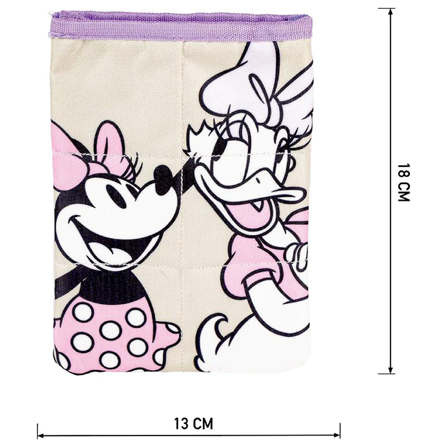 Disney Minnie Daisy torba z držalom za telefon 18 cm fotografija izdelka