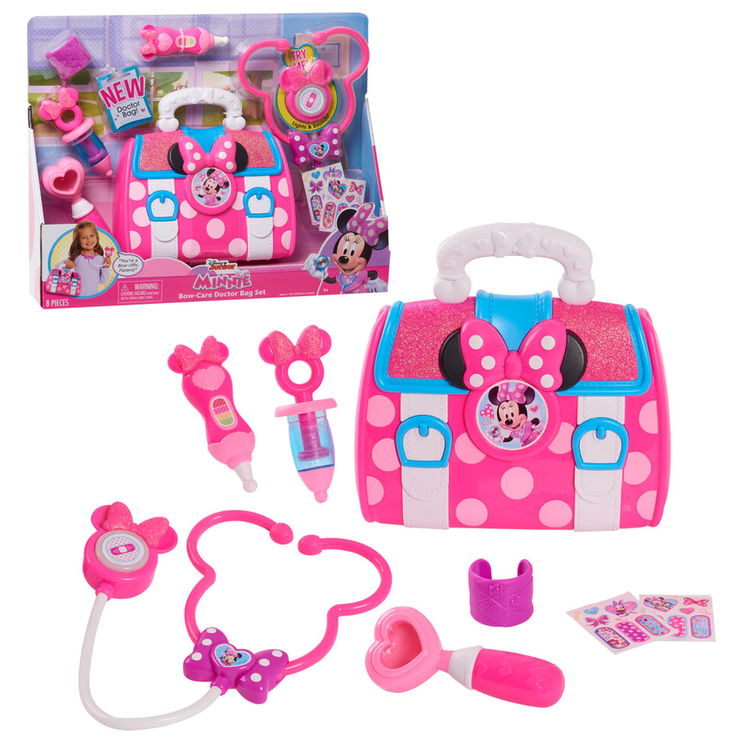 Disney Minnie zdravniški set z zvokom in lučkami fotografija izdelka