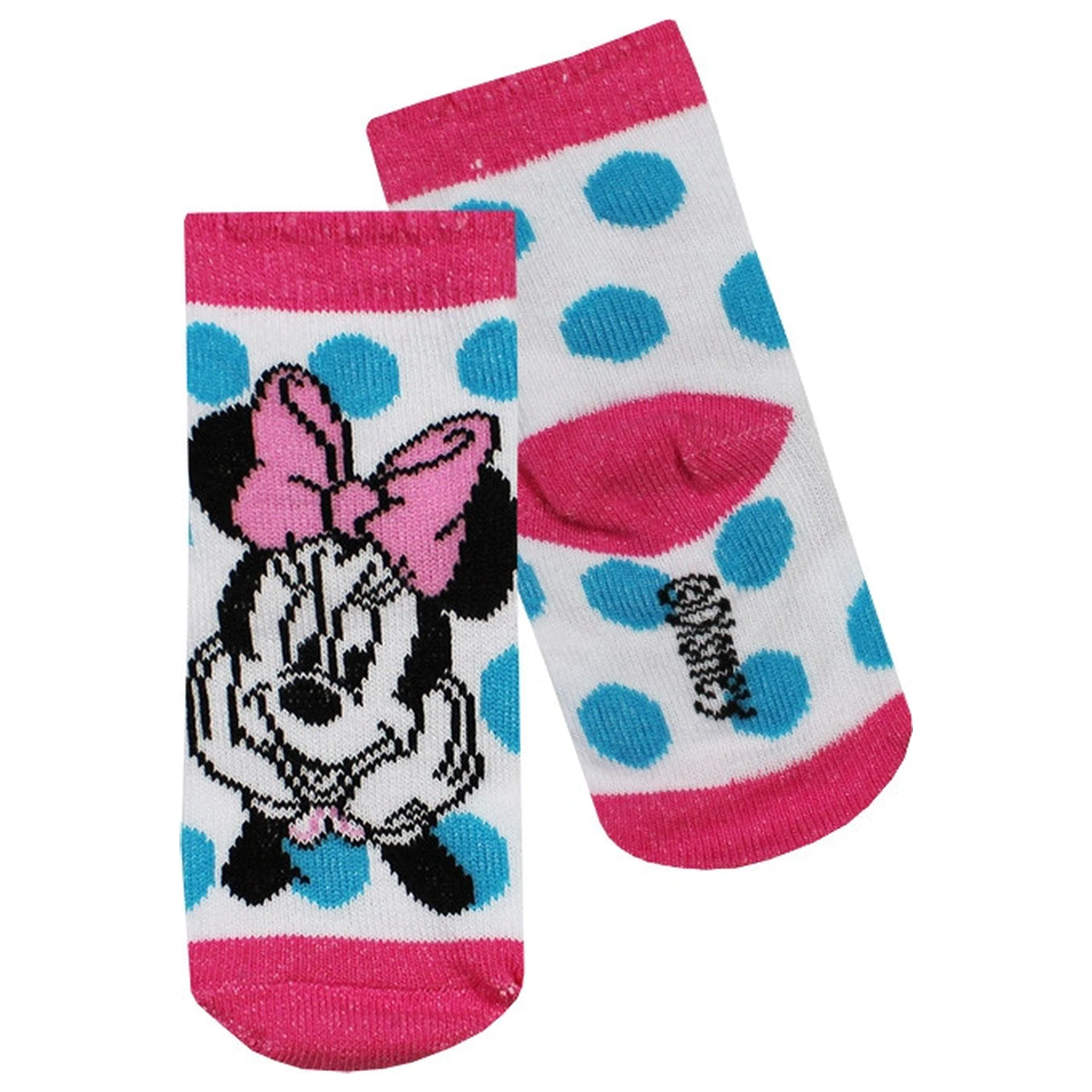 Disney Minnie Mouse Obleci Me Otroške Nogavice 0-6 mesecev fotografija izdelka