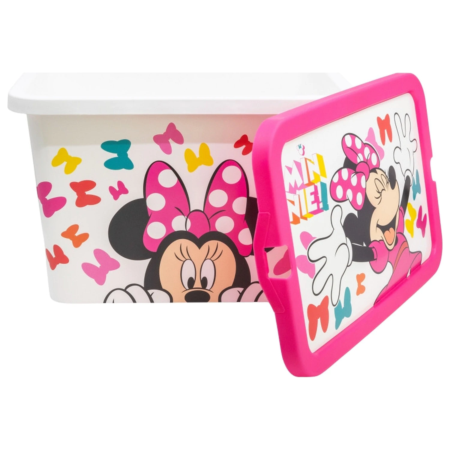Disney Minnie Edgy Bows škatla za shranjevanje iz plastike 7 L fotografija izdelka