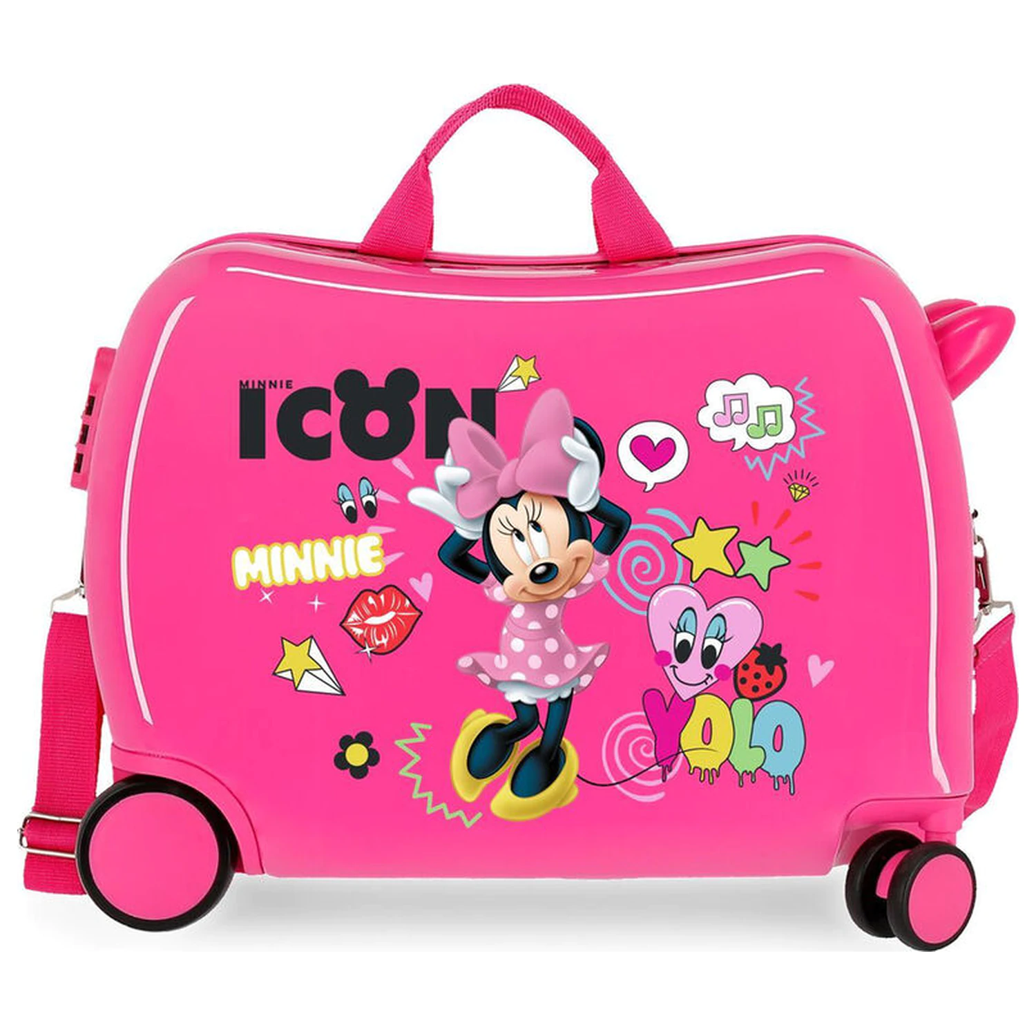 Disney Minnie Enjoy ABS potovalni kovček na kolesih 50cm fotografija izdelka